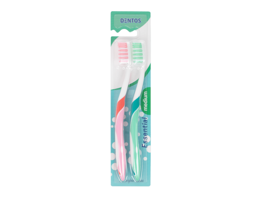 Tandenborstels 2 stuks medium - Wibra