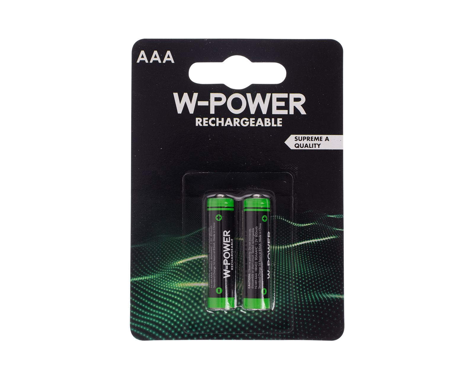 Batterijen AAA - oplaadbaar - Wibra