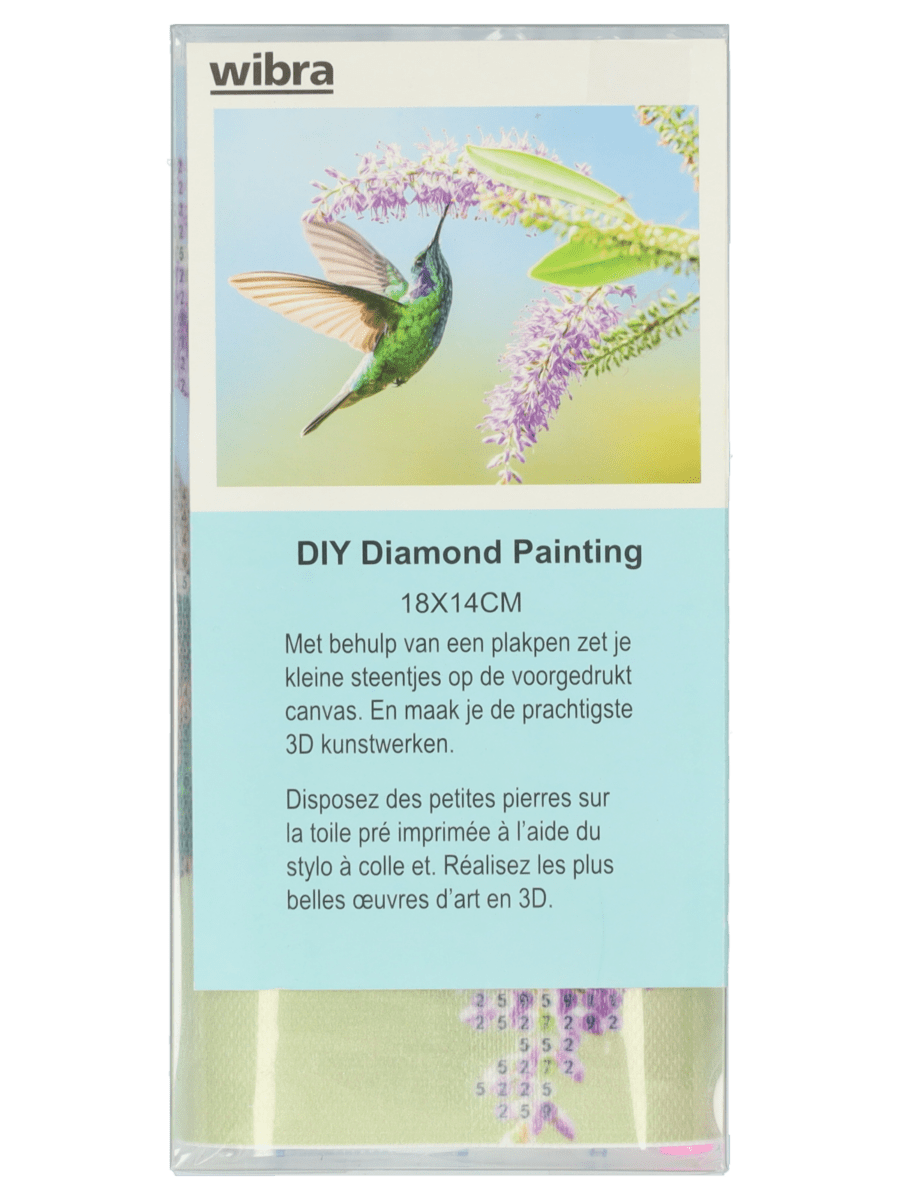 Diamond painting - 18 x 14 cm - Wibra