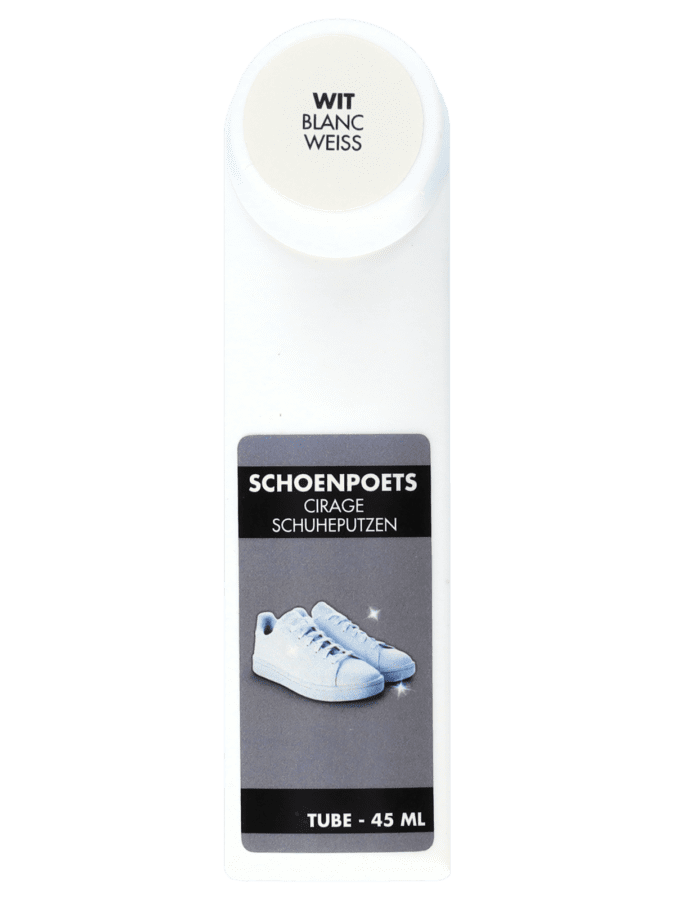Schoenpoets tube 45ml – wit - Wibra