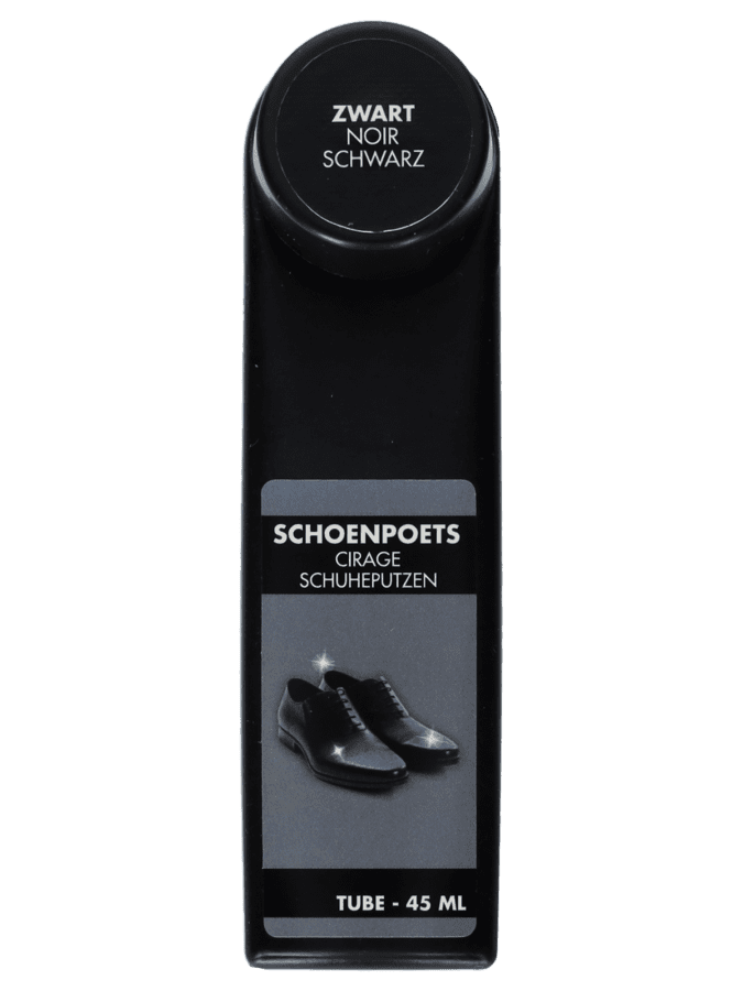 Schoenpoets tube 45ml – zwart - Wibra