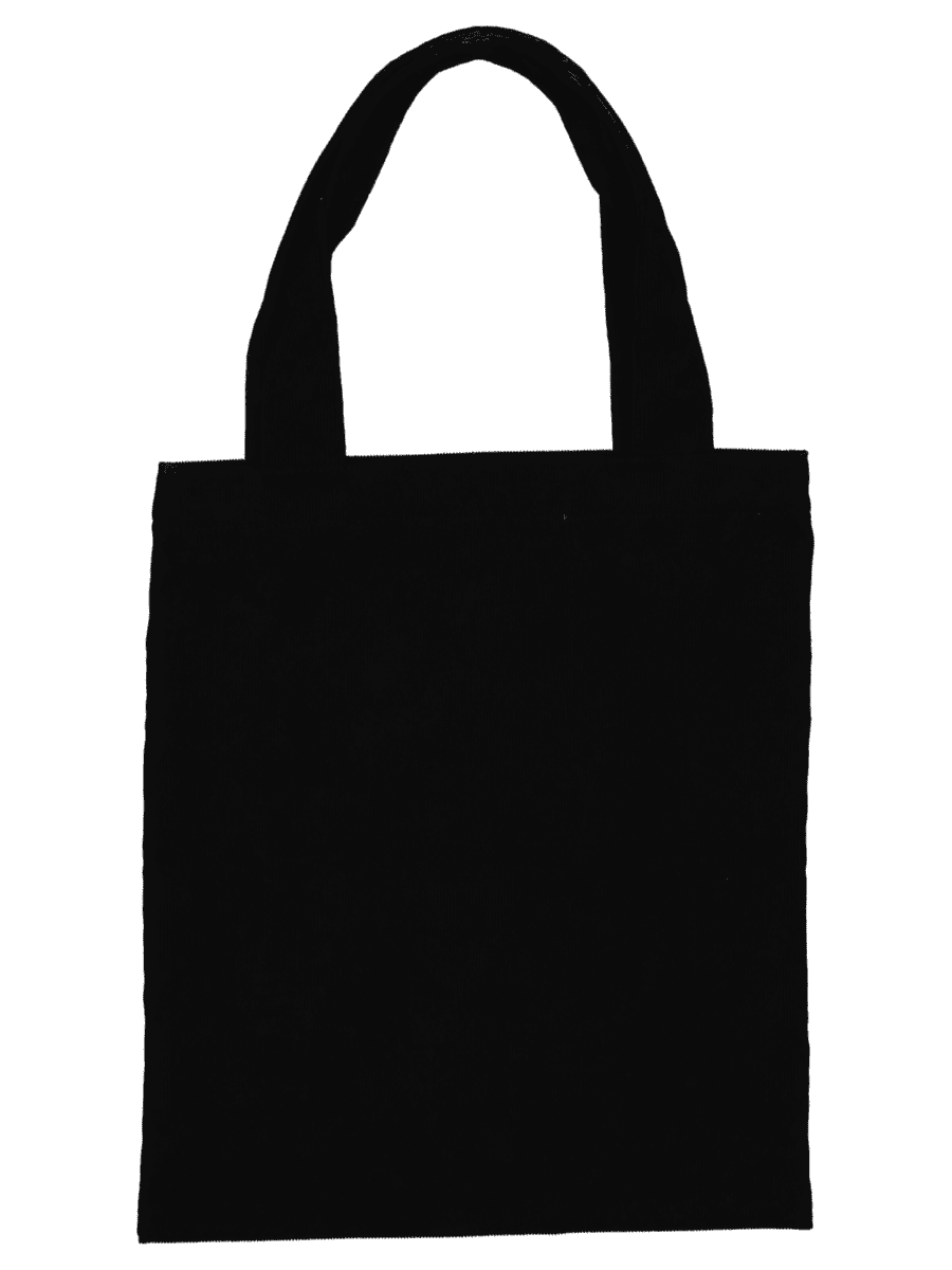 Canvas tas – zwart - Wibra