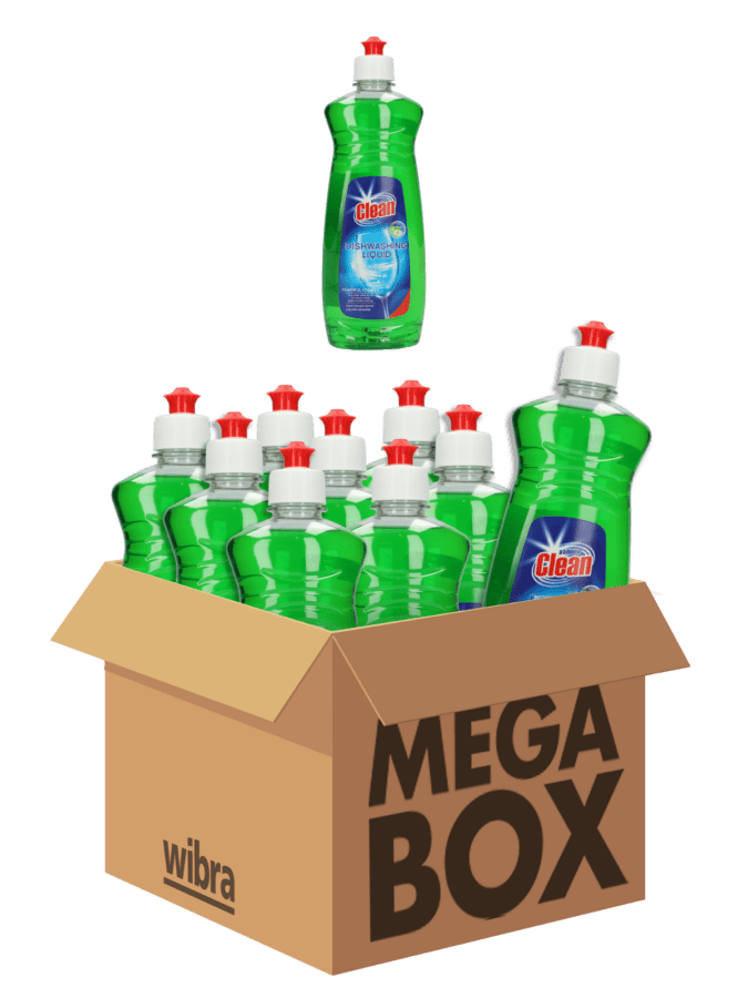 Afwasmiddel classic megabox 12 flessen - Wibra