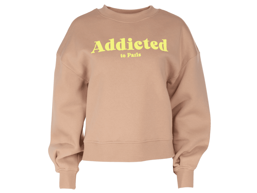 JEL 30-1 sweater pof mouw – beige1, L - Wibra