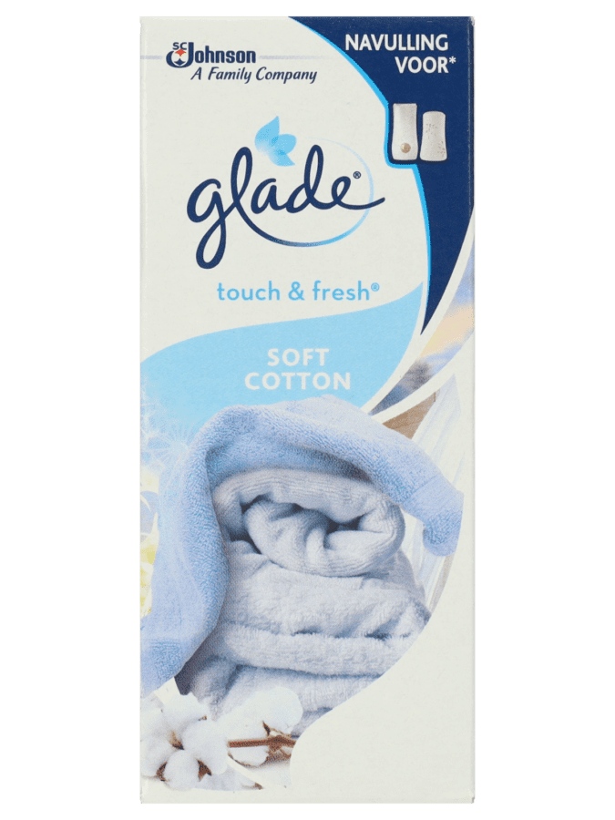 Glade Soft Cotton luchtverfrisser navul - Wibra