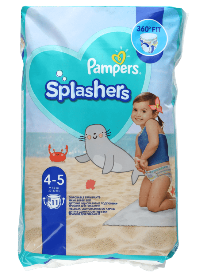 Pampers Splashers zwemluiers maat 5/6 - Wibra