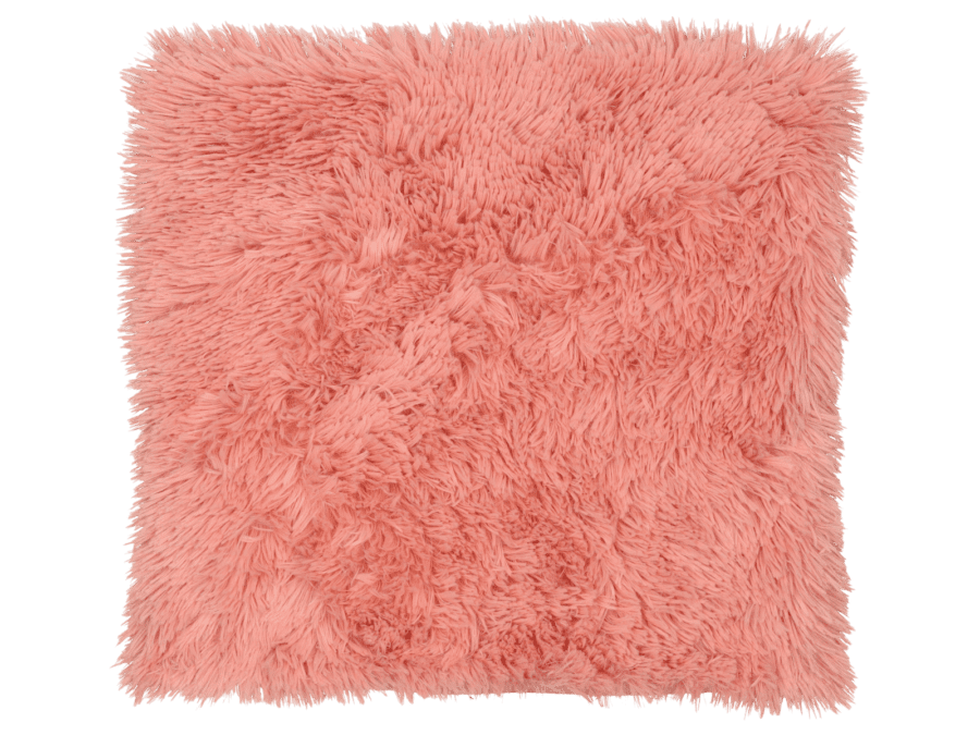 Skn. hoes ostric fur 45×45 – roze - Wibra