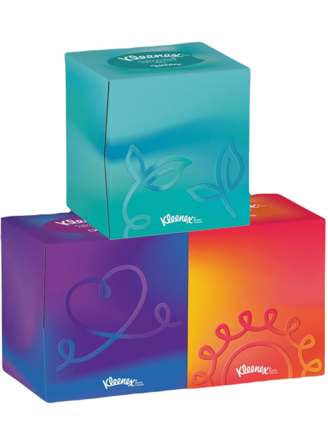 Kleenex collectiebox 48 tissues - Wibra