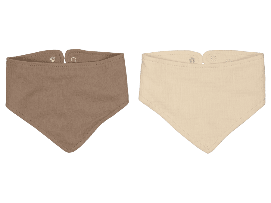 2pk punt hydrofile shawl – bruin - Wibra