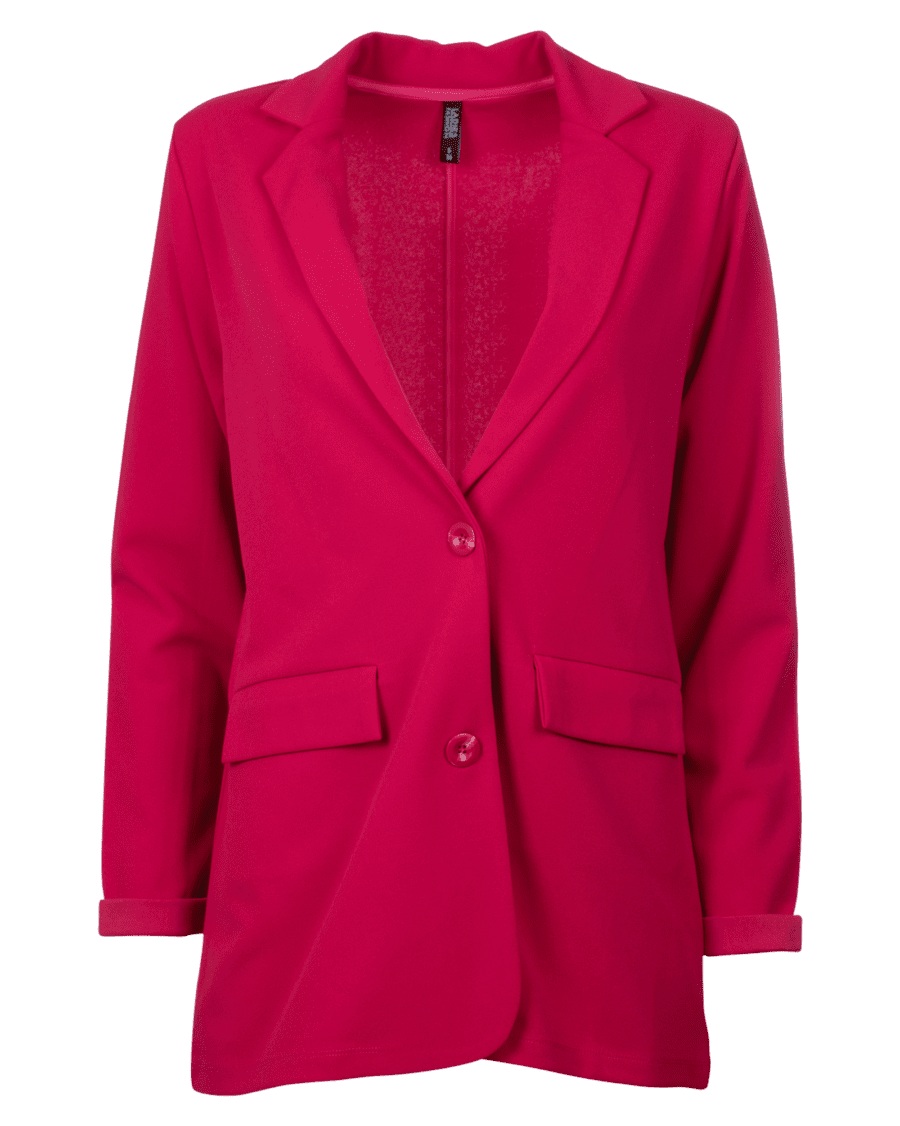 Dames blazer / jasje – roze, L - Wibra