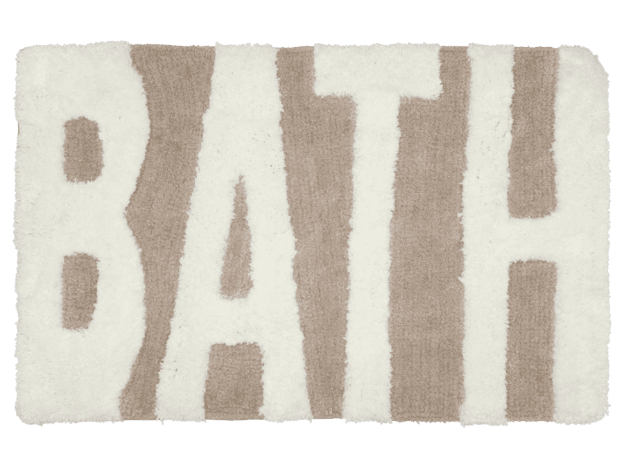 Badmat BATH 50x80cm – grijs - Wibra