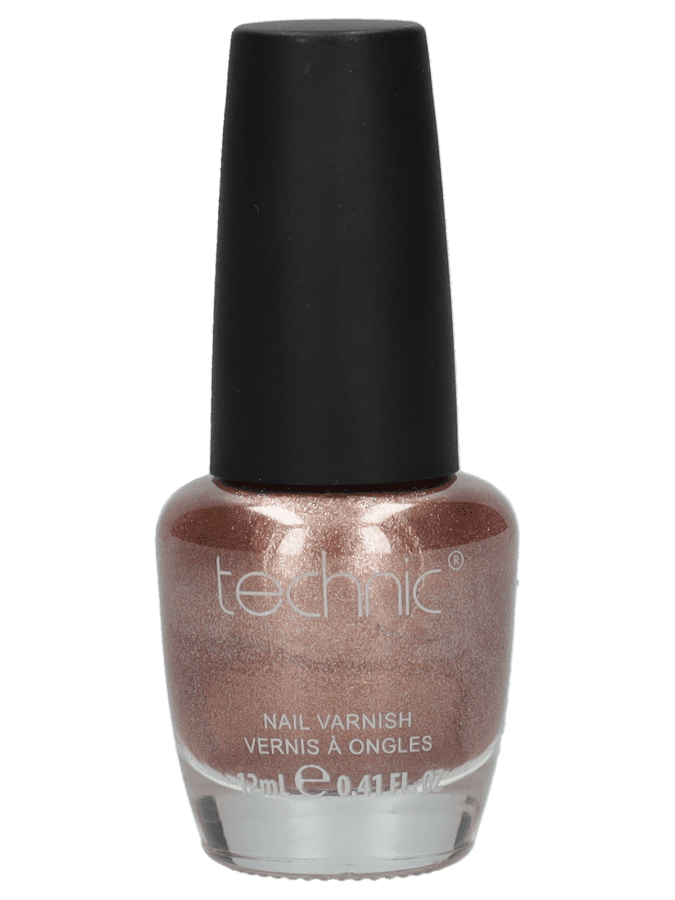 Technic glitter nagellak - bruin - Wibra