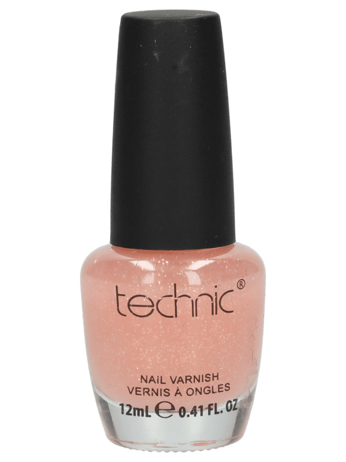 Technic glitter nagellak - roze - Wibra