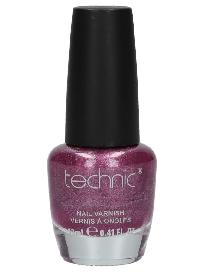 Technic glitter nagellak - paars - Wibra