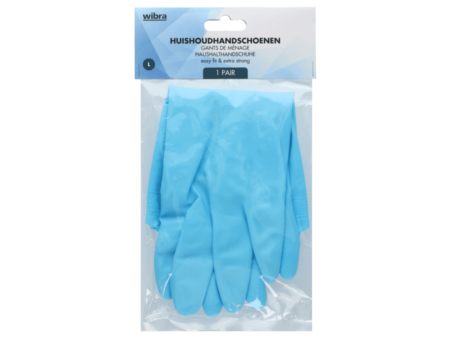 Huishoud handschoenen 1 paar - Wibra