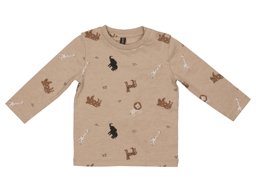 T-shirt AOP safari - Wibra